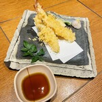 鴨と醸し 鼓道 - 天ぷら