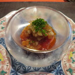 Ji-Cube - カツオの豆板醤和え。