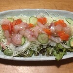 や台ずし - 海鮮サラダ（カルパッチョ）