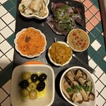 スペインバル ボスケ - 前菜盛り合わせ