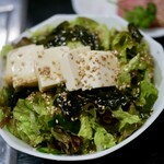 居酒屋 焼肉 明月館 - チョレギサラダ