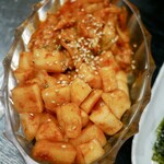 居酒屋 焼肉 明月館 - キムチ＆カクテキ