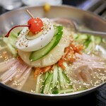 居酒屋 焼肉 明月館 - 冷麺