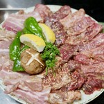 居酒屋 焼肉 明月館 - 特選上セット