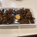 西邑かしわ専門店 - 味付きレバー180円