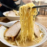 ラーメン専門 つるや - 低加水麺