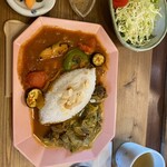 カフェ&ギャラリー もえぎの - スペシャルカレー　税込1350円
