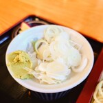 やぶ善 - 蕎麦と同じ"薬味"。