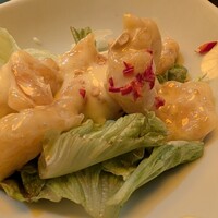 廣東料理 民生 ヒルトンプラザウエスト店 - 海老のマヨネーズソース