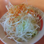 幸楽苑 - 千切りネギ