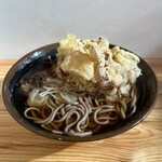 立喰いそば でん - ハムきゃべ天そば