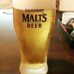 M'sキッチン - ビール♪