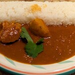 ラティーノ - LATINO ＠八丁堀 メキシタイの結構辛いメキシカンカリー