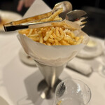 Morton's The Steakhouse - ポテト好きな母のために(⌒-⌒; )