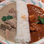 ラティーノ - LATINO ＠八丁堀 ライス少な目のレディースセットでお願いしたメキシタイ