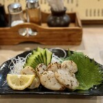くるま寿し - 貝柱の塩焼き