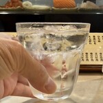 くるま寿し - 焼酎ロック２９０円