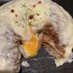 みのりんご - キーマとチーズと温玉と