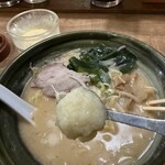 手作りの味噌らーめん 味噌樽 - 