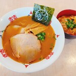 みやじマリンキッチン - 味噌ラーメンセット