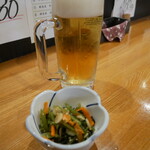 旬菜家 そら - 料理写真:ビール・お通し