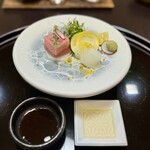 つつじ亭 - 山奥なのに、ちゃんと食べ方も工夫されてる