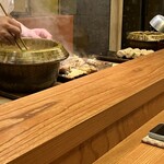 日本料理 太月 - 出来たての甘鯛 × セリの土鍋ご飯