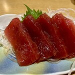 えび寿し - インドマグロ赤身漬け刺身