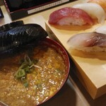 や台ずし - 赤だし（とき玉子）