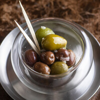 スペイン産オリーブレモンマリネ 480円 (528円）