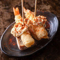 海老のカダイフフリットのトリュフタルタルソース(2P)780(858)