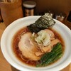 らーめんこうすけ - 醤油味玉らーめん￥950　バードアイアングル