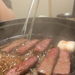 先斗町しゃぶしゃぶすき焼き きらく - 
