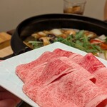 先斗町しゃぶしゃぶすき焼き きらく - 