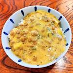 おうちごはん はるね - 納豆卵ご飯（自己流）