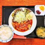 おうちごはん はるね - ポークチャップ定食
