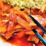 おうちごはん はるね - ポークチャップ（アップ）