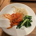 焼肉冷麺だいじゅ - 定食のナムル