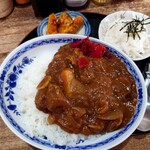 カタヤマ - 牛すじカレー(お値段お任せ)