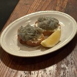 渋ドラ - 生シラスのブルスケッタ