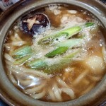 カタヤマ - 鍋焼きうどん(お値段お任せ)
      