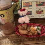 ロス・バルバドス - 前菜とバオバブジュース