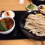 武蔵野うどんっ かみつけ製麺店 - カレ―きのこ汁饂飩