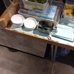 武蔵野うどんっ かみつけ製麺店 - セルフの薬味