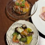 イタリアン クラシコ - カポナータ❤️　タコと彩り野菜のバジルマリネ⭕️