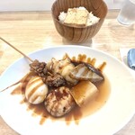 caféPei - 伊勢おでん・ごはんセット