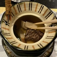 焼肉牛印 銀座店 - 松茸と和牛（マルシン）が驚きの柔らかさ