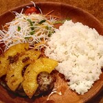 びっくりドンキー - 料理写真:パインバーグディッシュ