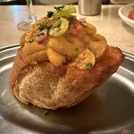 BAR EL PEPE - パンコンウニ　ウニがたっぷりでめっちゃ美味しいToday'sメニューです。、