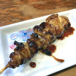 須賀乃湯 - 料理写真:とり皮串（150円）